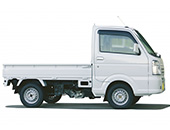 軽トラックに乗る粗大ごみの処理